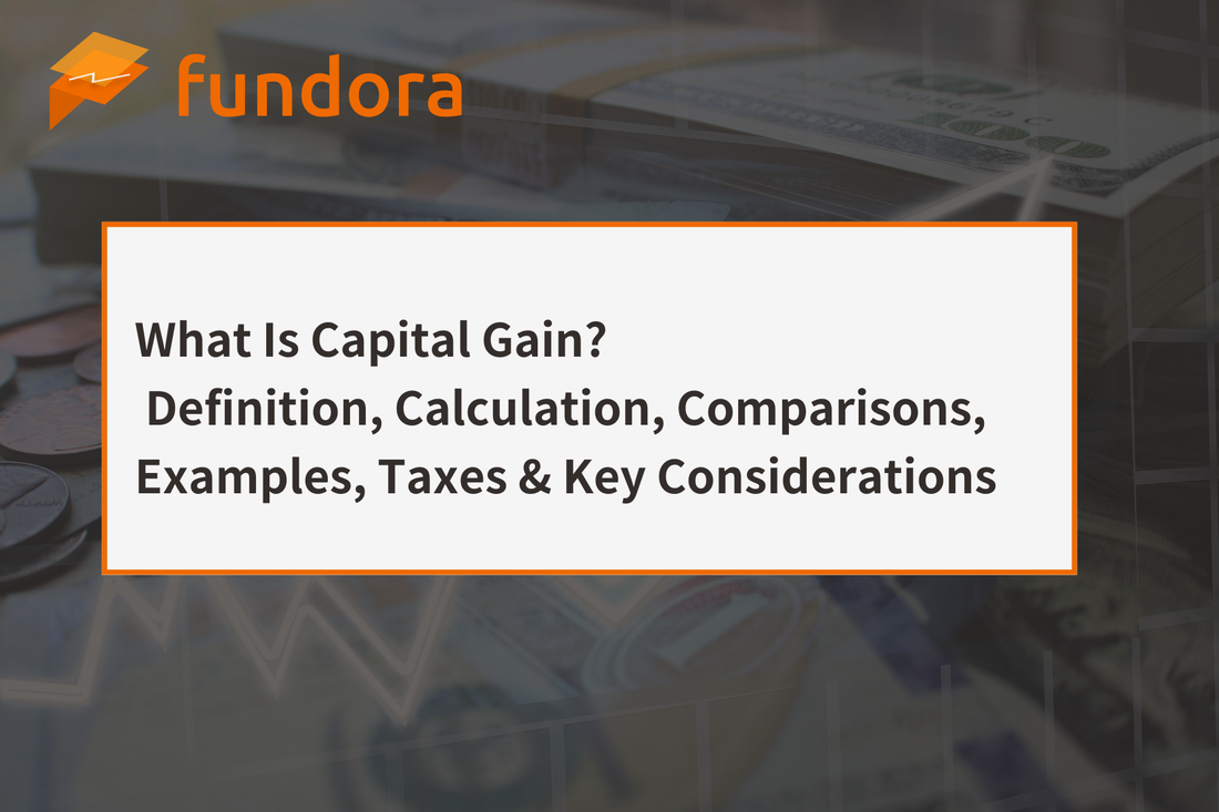 キャピタルゲインとは｜定義・計算・違い・具体例・税と留意点を整理